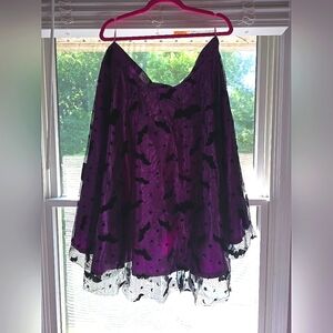 Unique vintage bat skirt
